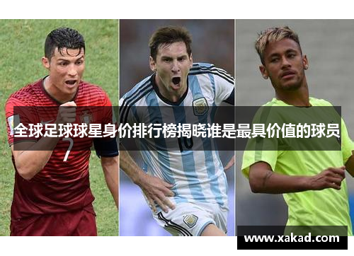 全球足球球星身价排行榜揭晓谁是最具价值的球员